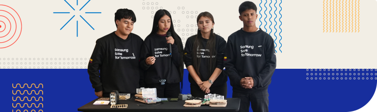 Estudantes demonstram automação do café com micro:bit em bancada